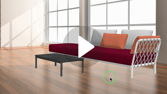 Video Demonstration des AR-Modus mit hochgeladenem Bild Video AR-Modus